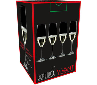  Бокалы для шампанского Riedel Vivant, 290мл - 4шт, фото 2 