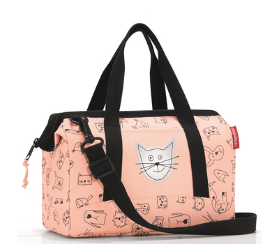  Детская сумка Reisenthel Allrounder XS Cats and dogs, розовая, 27см, фото 1 