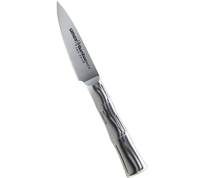  Нож для чистки овощей Samura Bamboo, 8см, нержавеющая легированная сталь, фото 1 