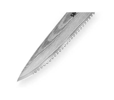  Нож для томатов Samura Damascus, 12см, дамасская сталь, фото 5 
