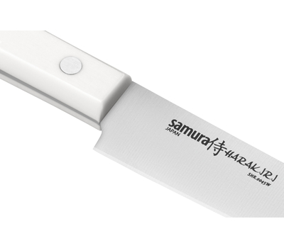  Нож для тонкой нарезки Samura Harakiri, 19,6см, белая рукоять, нержавеющая легированная сталь, фото 3 