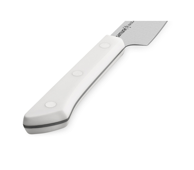  Нож для чистки овощей Samura Harakiri, 9,9см, белая рукоять, нержавеющая легированная сталь, фото 5 