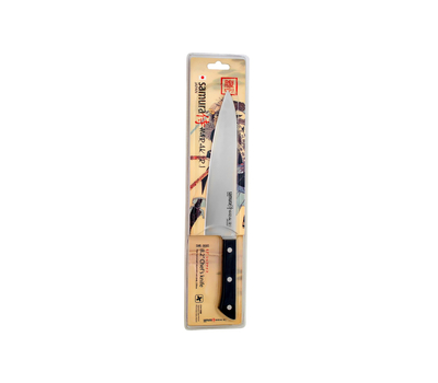  Нож поварской Samura Harakiri, 20,8см, черная рукоять, нержавеющая легированная сталь, фото 6 