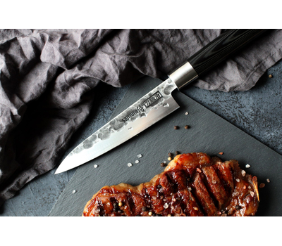  Угиверсальный кухонный нож Samura Blacksmith, 16.2см, нержавеющая легированная сталь с покрытием, фото 9 