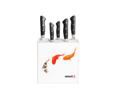  Подставка для ножей с наполнителем Samura Hypercube Fish, 230х226х81мм, фото 3 