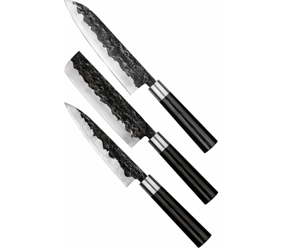  Набор кухонных ножей Samura Blacksmith, 3шт, нержавеющая легированная сталь с покрытием, фото 1 