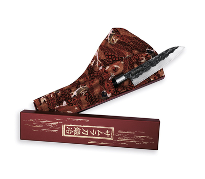  Угиверсальный кухонный нож Samura Blacksmith, 16.2см, нержавеющая легированная сталь с покрытием, фото 8 