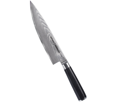  Поварской кухонный нож Samura Damascus, 20см, дамасская сталь, фото 1 