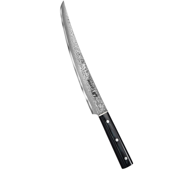  Нож слайсер Samura 67 Damascus, 23см, дамасская сталь, фото 1 