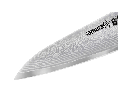  Нож для овощей Samura 67 Damascus, 9.8см, дамасская сталь, фото 4 