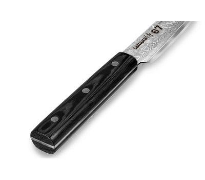  Нож слайсер Samura 67 Damascus, 23см, дамасская сталь, фото 4 
