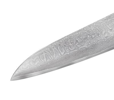  Шеф нож Samura 67 Damascus, 24см, дамасская сталь, фото 4 