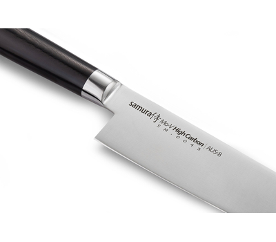  Нож топорик Накири Samura Mo-V, 16,7см, нержавеющая легированная сталь, фото 5 