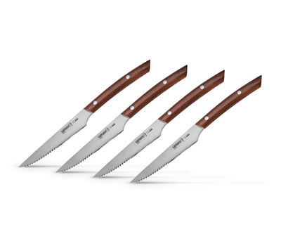  Ножи для стейка Samura, 12,5см, нержавеющая легированная сталь - 4шт, фото 2 