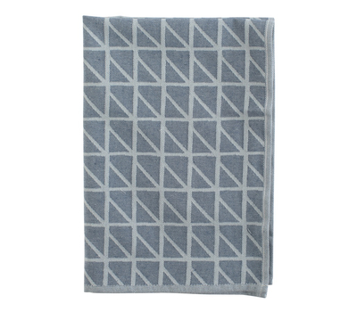  Кухонное полотенце Tkano Twist, темно-синее, 45х70см, фото 1 