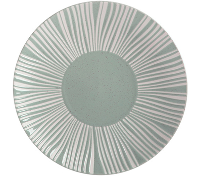  Тарелка закусочная Maxwell & Williams Solaris, фарфор, серо-зелёная, 20.5см, фото 1 