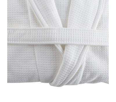  Банный халат Tkano Essential, белый, размер S/M, фото 4 