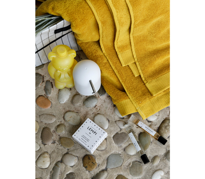  Махровое полотенце Tkano Essential, горчичное, 70х140см, фото 3 