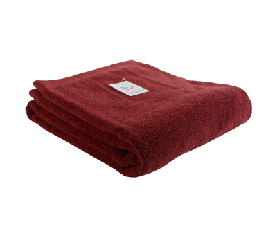  Махровое полотенце Tkano Essential, бордовое, 90х150см, фото 1 