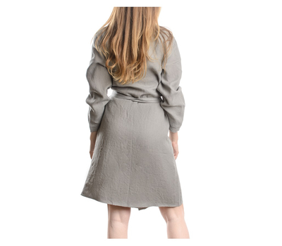  Льняной халат Tkano Essential, серый, размер S, фото 3 