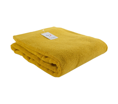  Махровое полотенце Tkano Essential, горчичное, 90х150см, фото 1 