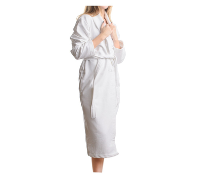  Банный халат Tkano Essential, белый, размер L/XL, фото 6 