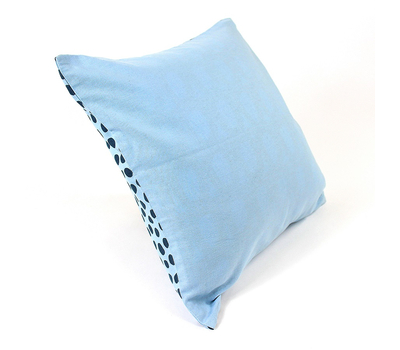  Чехол на подушку Tkano Funky dots, серо-голубой, 45х45см, фото 8 
