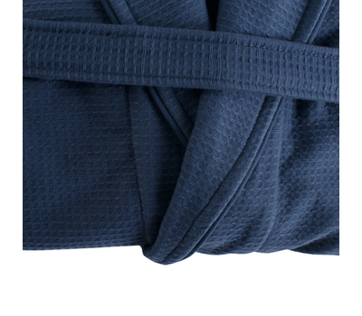  Банный халат Tkano Essential, темно-синий, размер S/M, фото 7 