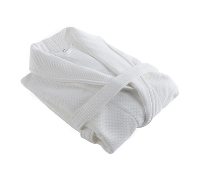  Банный халат Tkano Essential, белый, размер L/XL, фото 3 
