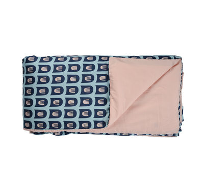  Комплект постельного белья двуспальный Tkano Cuts & Pieces, сатин цвета пыльной розы с принтом Blossom time, фото 3 