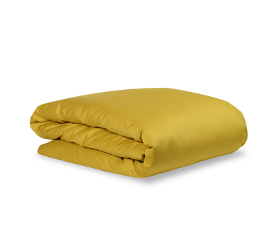  Комплект постельного белья полутораспальный Tkano Essential, сатин горчичного цвета, фото 3 