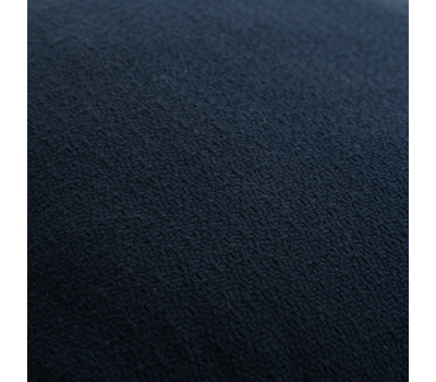  Подушка декоративная Tkano Essential, из хлопка фактурного плетения темно-синего цвета, 45х45, фото 6 