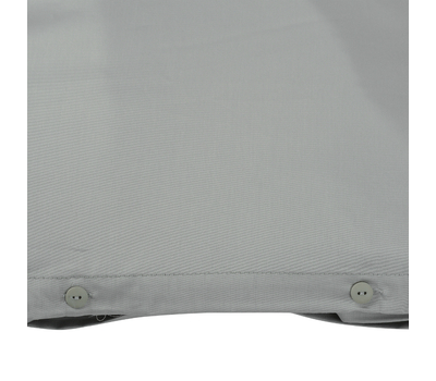  Комплект постельного белья двуспальный Tkano Essential, сатин светло-серого цвета, фото 6 