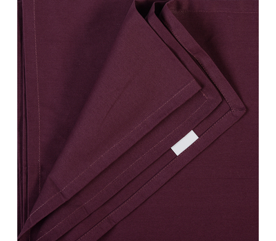  Скатерть на стол Tkano Wild, хлопок бордового цвета, 170х170 см, фото 6 