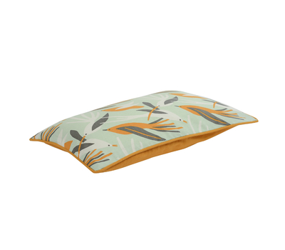  Чехол для декоративной подушки Tkano Wild, хлопок мятного цвета с дизайнерским принтом Birds of Nile, 30х50 см, фото 11 