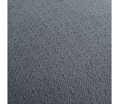  Подушка декоративная Tkano Essential, из хлопка фактурного плетения темно-серого цвета, 45х45, фото 3 