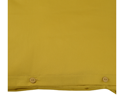  Комплект постельного белья полутораспальный Tkano Essential, сатин горчичного цвета, фото 4 