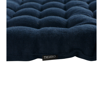  Подушка 40х40см на стул Tkano Essential, темно-синяя, фото 3 