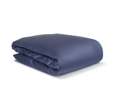  Комплект постельного белья двуспальный Tkano Essential, сатин темно-синего цвета, фото 2 