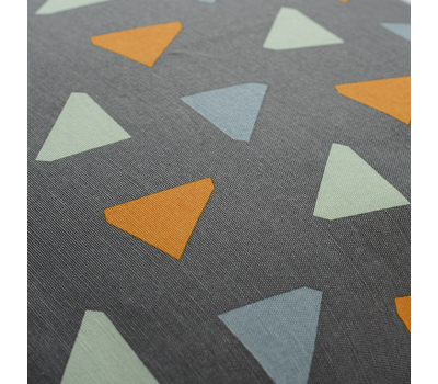  Чехол для декоративной подушки Tkano Wild, хлопок с дизайнерским принтом Triangles, 45х45 см, фото 10 