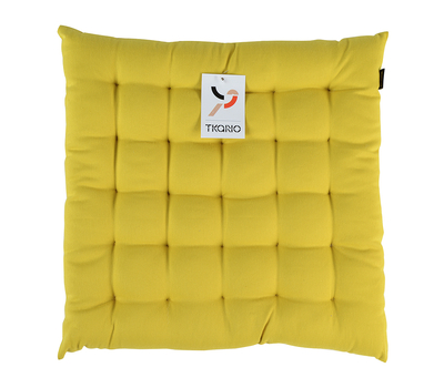  Подушка на стул Tkano Wild, горчичного цвета, 40х40 см, фото 1 