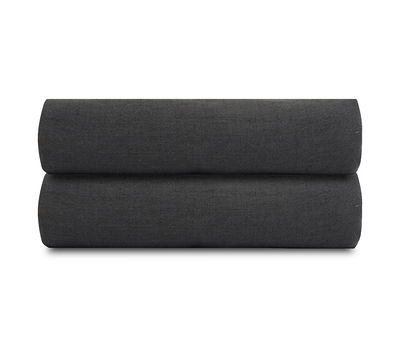  Простыня на резинке Tkano Essential, лён темно-серого цвета, 160х200х28 см, фото 1 