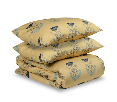  Комплект постельного белья двуспальный Tkano Essential, сатин с принтом Летний цветок, фото 1 