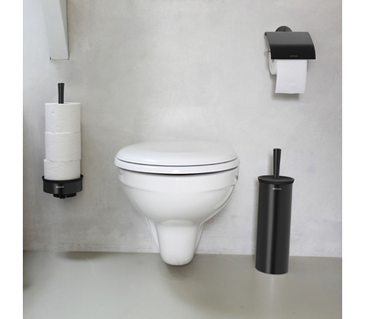  Brabantia Держатель для хранения туалетной бумаги Profile, Черный, фото 1 