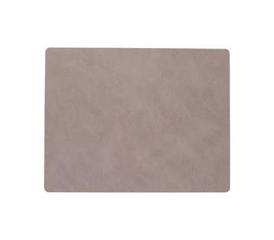  LINDDNA 990260 BULL warm grey Подстановочная салфетка из натуральной кожи прямоугольная 35x45 см, толщина 2мм, фото 1 