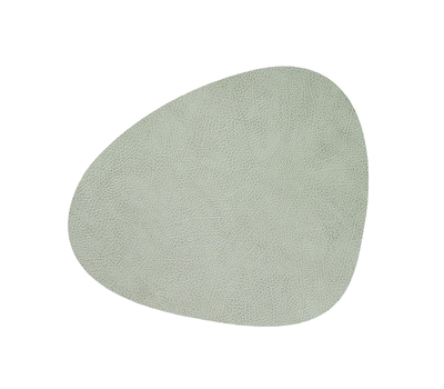  LINDDNA 983570 HIPPO olive green Подстановочная салфетка из натуральной кожи фигурная 37х44 см, толщина 1,6мм, фото 1 
