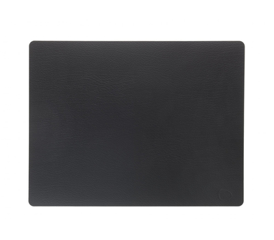  LINDDNA 98402 BULL black Подстановочная салфетка из натуральной кожи прямоугольная 35x45 см, толщина 2мм, фото 1 