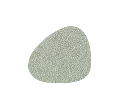  LINDDNA 983503 HIPPO olive green Подстаканник из натуральной кожи фигурный 11x13 см, толщина 1,6 мм, фото 2 