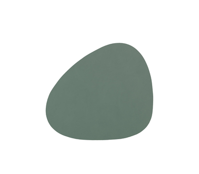  LINDDNA 981799 NUPO pastel green Подстаканник из натуральной кожи фигурный 11x13 см, толщина 1,6 мм, фото 1 
