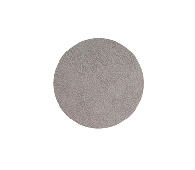 LINDDNA 98862 HIPPO anthracite-grey Подстаканник из натуральной кожи круглый, диаметр 10 см, толщина 1,6 мм, фото 1 